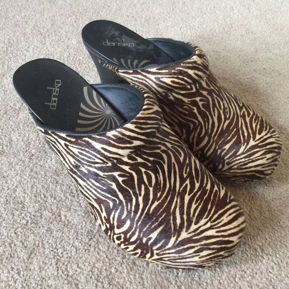 Dansko Animal Print Clogs